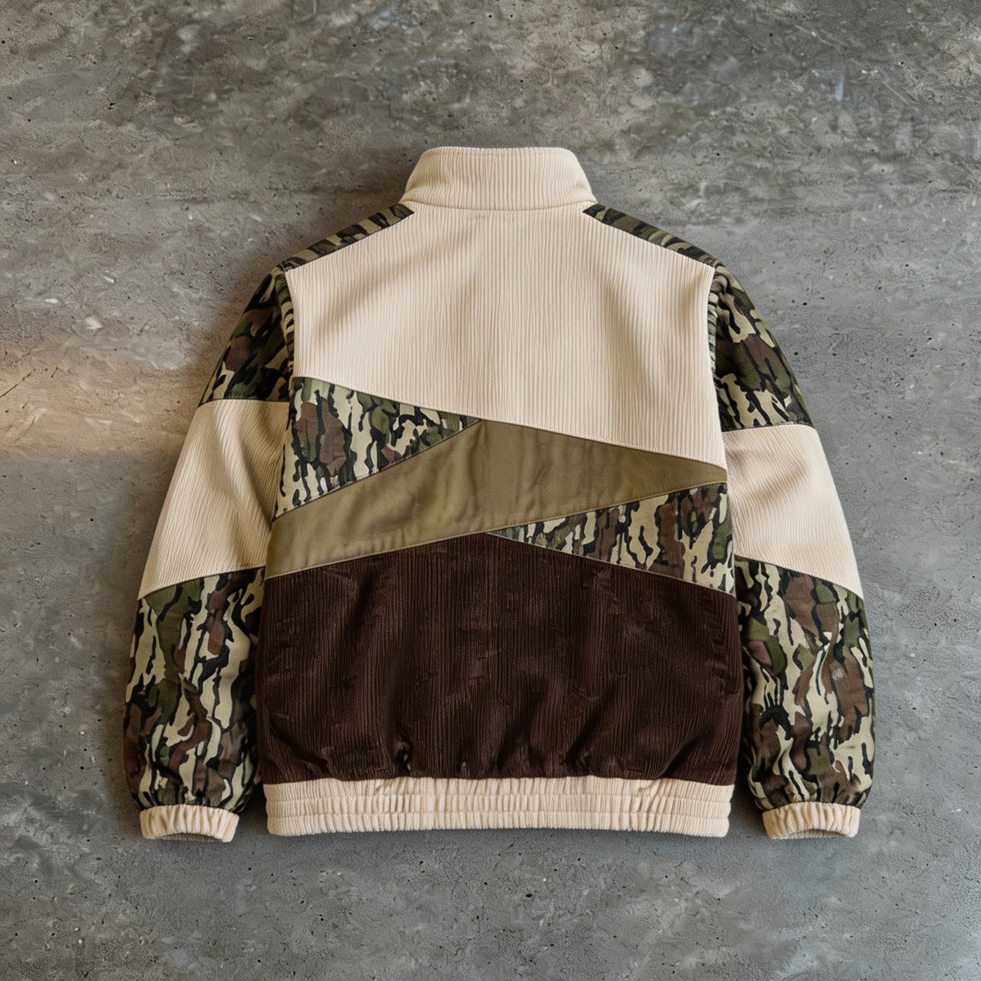 Timber Ridge - Camo Panel Corduroy Zip Jacket – Summit and Supply