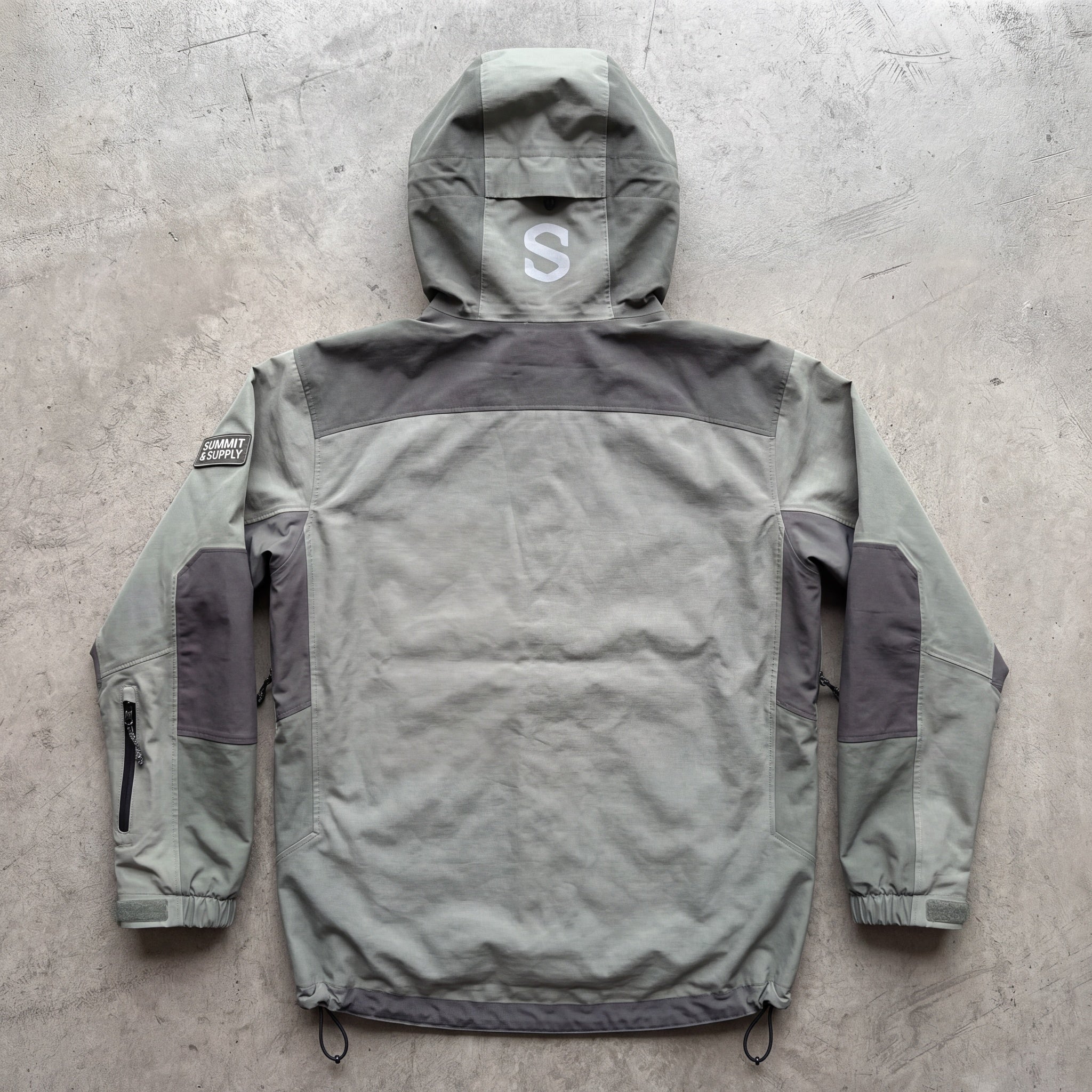 Ridgeline Drift - Utility Shell Jacket