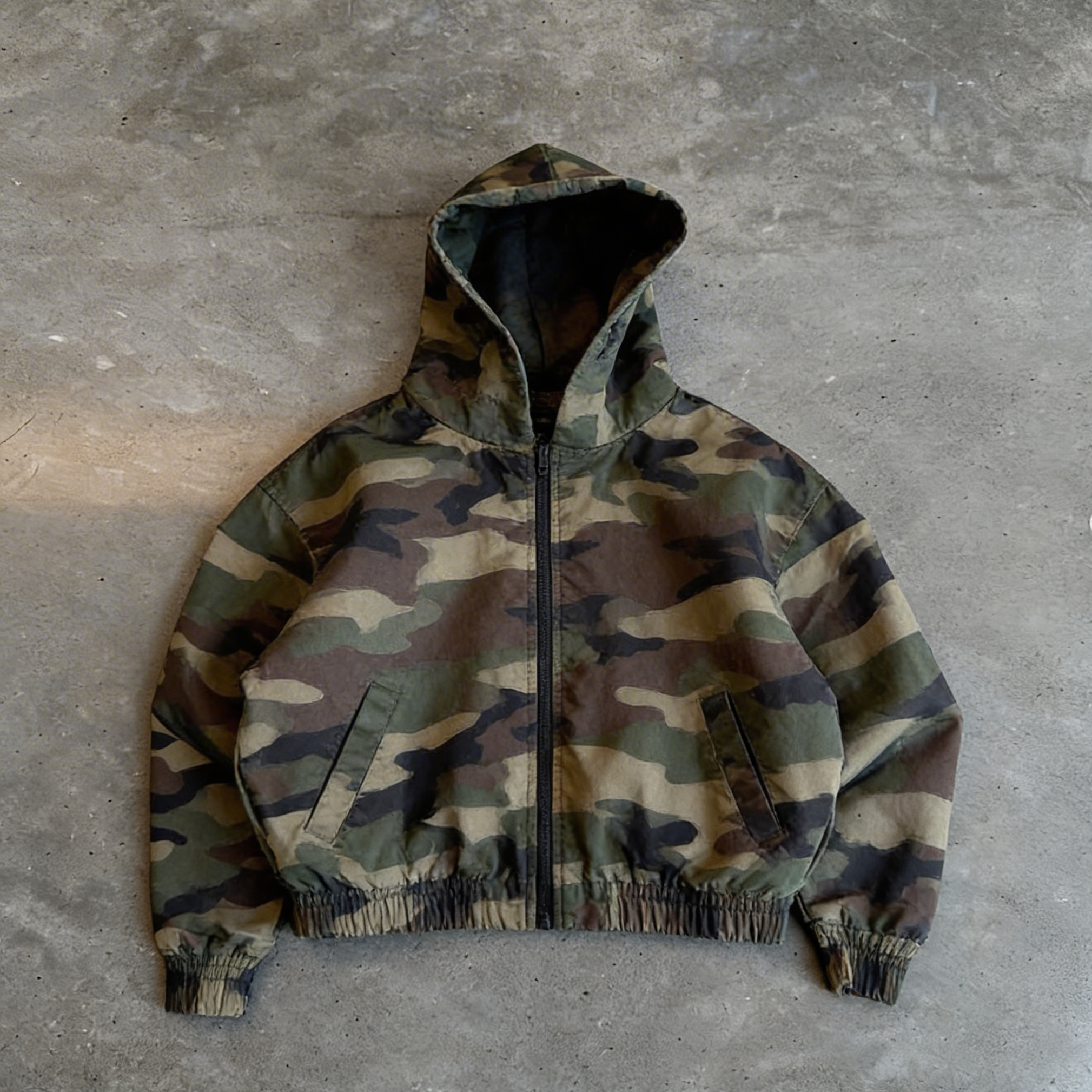 ジャケット・アウター supplier camouflage hooded blouson 2105141_607_f_om