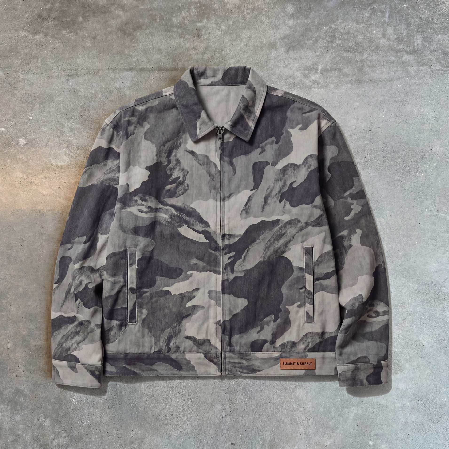 Stone Camo Work Jacket